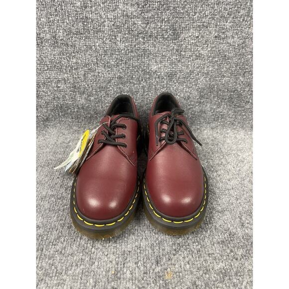 Dr. Martens Other - Dr Martens Sr 3 Eye Cherry Red Non-Slip Safety Shoes Men's Sz 5 Women's Sz 6